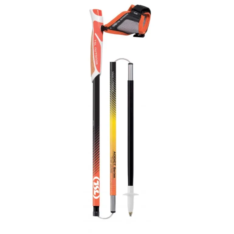 BASTONES TSL OUTDOOR TRAIL ADDICT CARBON 4