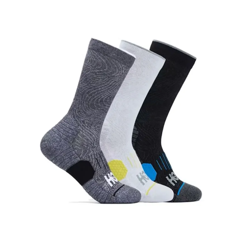 CALCETINES HOKA RUN CREW PACK 3