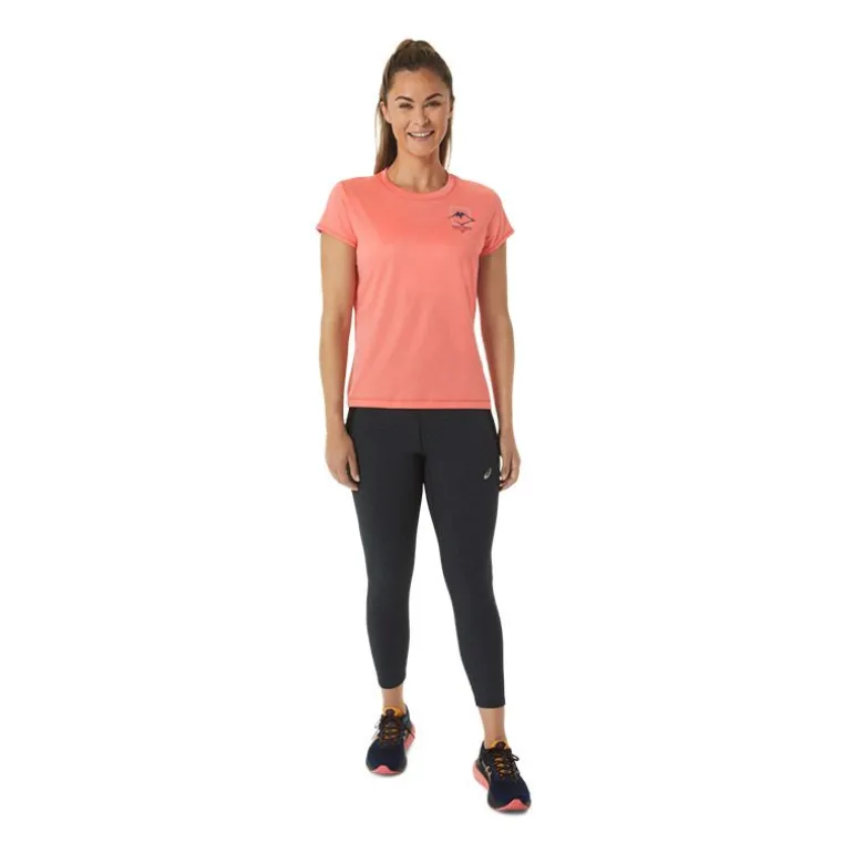 CAMISETA MANGA CORTA ASICS FUJITRAIL LOGO SS TOP MUJER