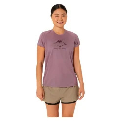CAMISETA MANGA CORTA ASICS FUJITRAIL LOGO SS TOP MUJER