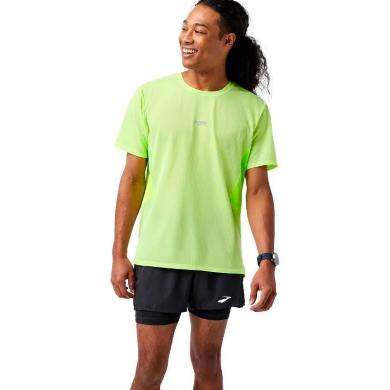 CAMISETA MANGA CORTA BROOKS HIGH POINT 2.0