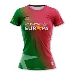 CAMISETA MANGA CORTA MARATONA DA EUROPA 2024 2 MUJER