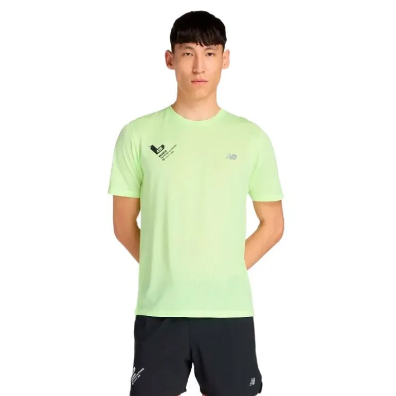CAMISETA MANGA CORTA NEW BALANCE ATHLETICS MARATHON VALENCIA 25