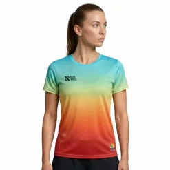 CAMISETA MANGA CORTA RUN&PRO SUNSET MUJER
