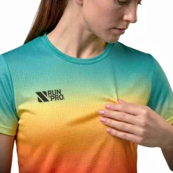 CAMISETA MANGA CORTA RUN&PRO SUNSET MUJER