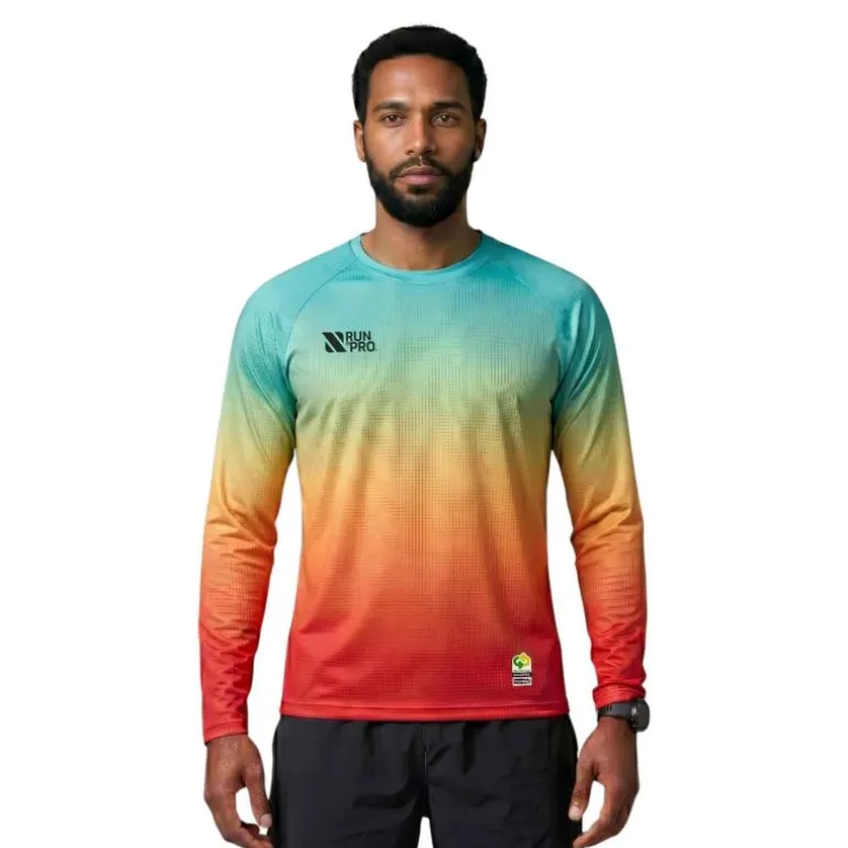 CAMISETA MANGA LARGA RUN&PRO SUNSET
