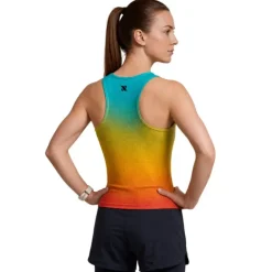 CAMISETA TIRANTES RUN&PRO SUNSET MUJER