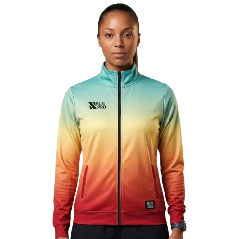 CHAQUETA CHANDAL RUN&PRO SUNSET MUJER