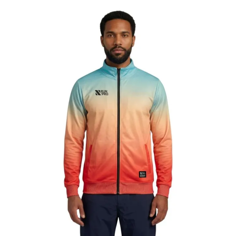 CHAQUETA CHANDAL RUN&PRO SUNSET