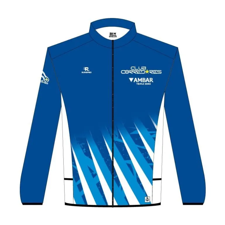 CHAQUETA CORTAVIENTOS COMPETICION CLUB CORREDORES MUJER