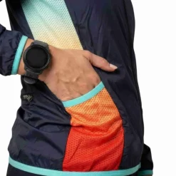 CHAQUETA CORTAVIENTOS RUN&PRO SUNSET MUJER