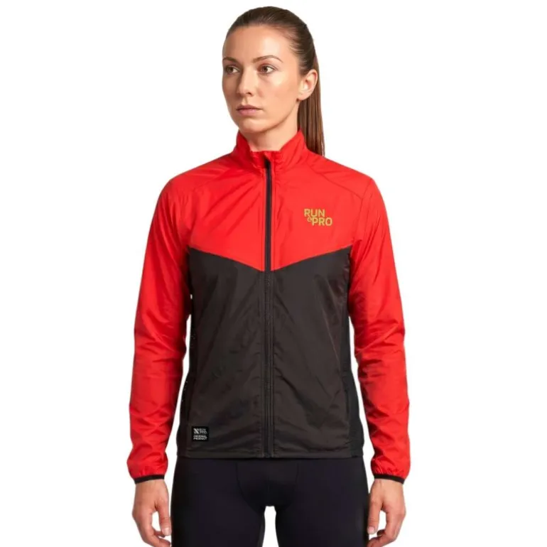 CHAQUETA CORTAVIENTOS RUN&PRO ORIGEN MUJER