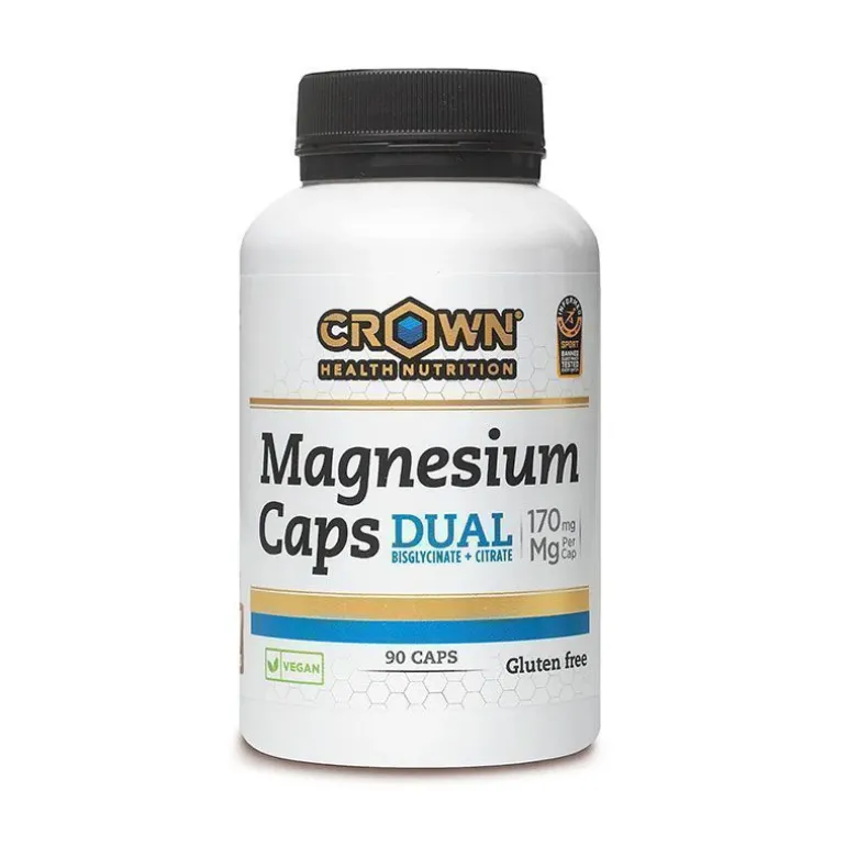 CROWN MAGNESIUM CAPS DUAL - 90 CAPSULAS