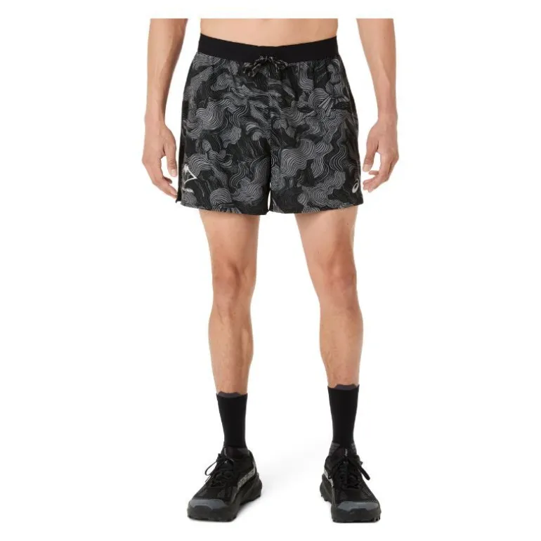 PANTALON CORTO ASICS FUJITRAIL ALL OVER PRINT 5IN