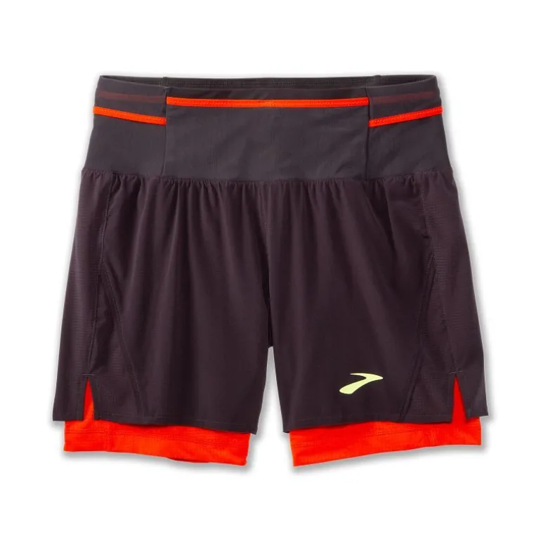 PANTALON CORTO BROOKS HIGH POINT 5" 2IN1 2.0