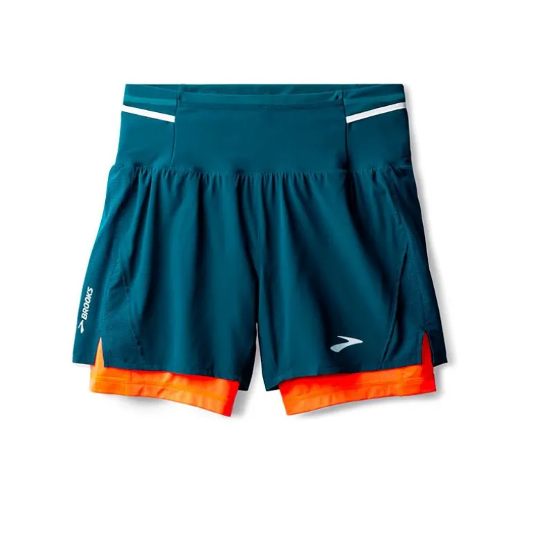 PANTALON CORTO BROOKS HIGH POINT 5" 2IN1 2.0