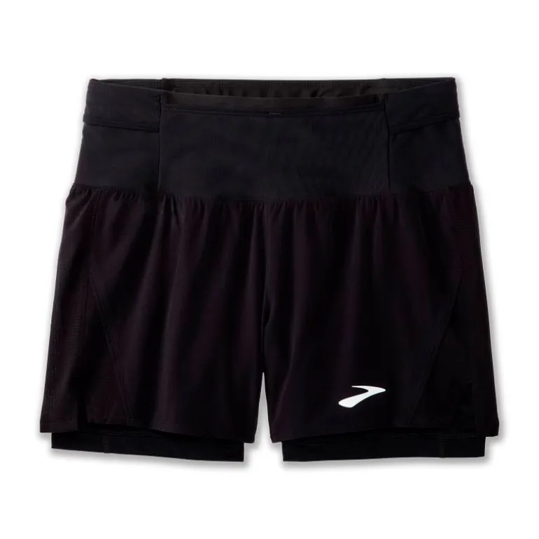 PANTALON CORTO BROOKS HIGH POINT 5" 2IN1 2.0
