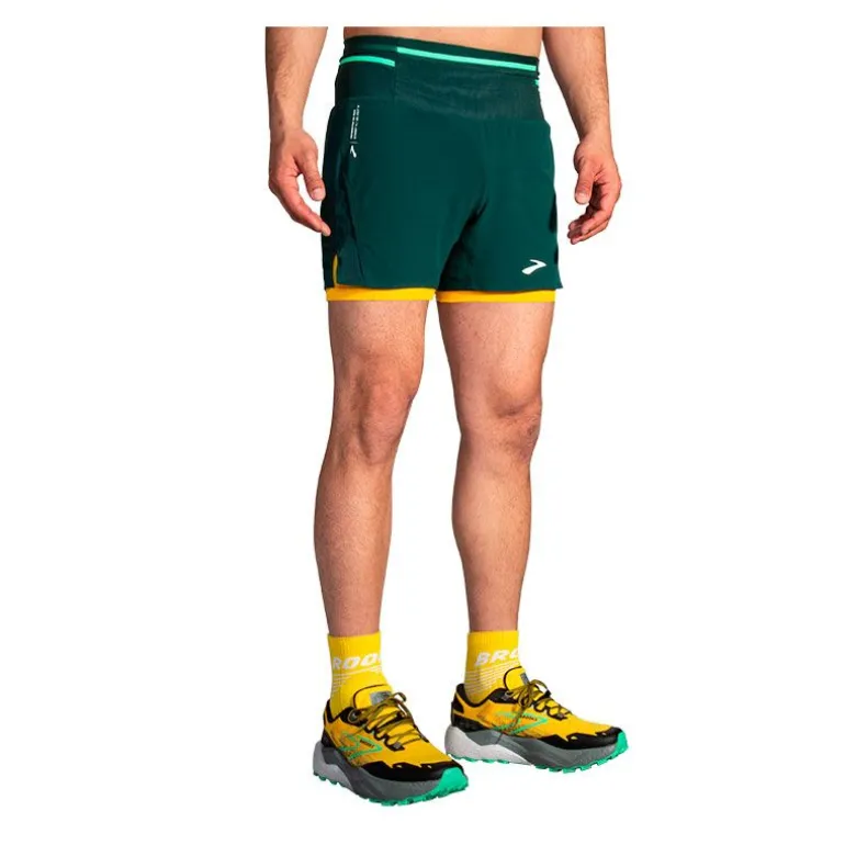 PANTALON CORTO BROOKS HIGH POINT 5" 2IN1 2.0