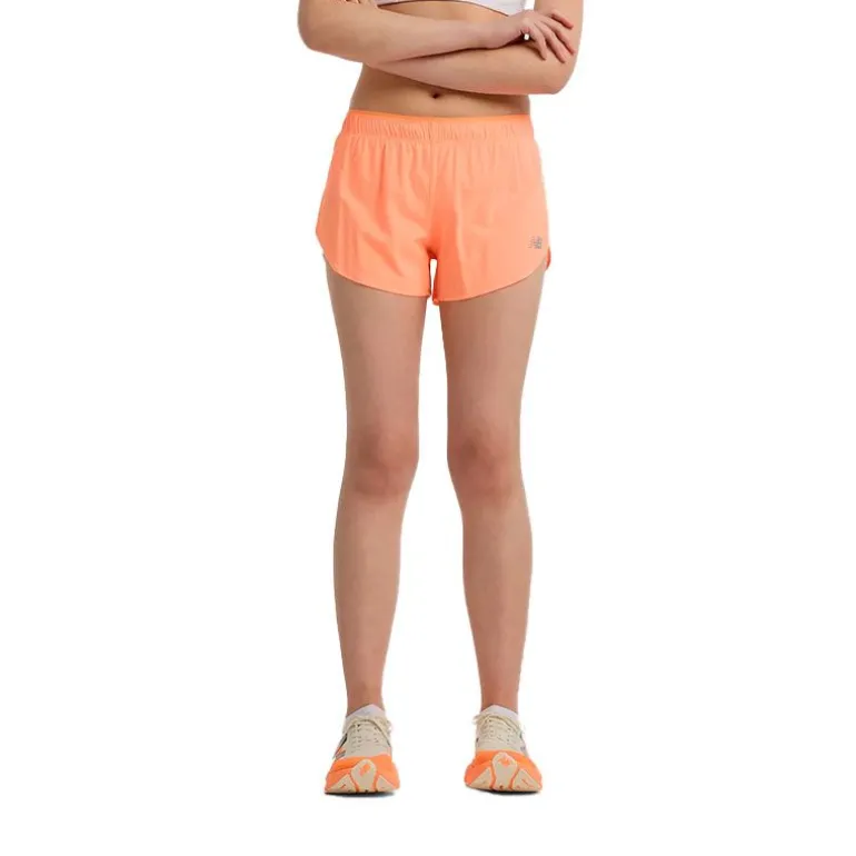 PANTALON CORTO NEW BALANCE RC ULTRA LIGHT SPLIT 3" MUJER