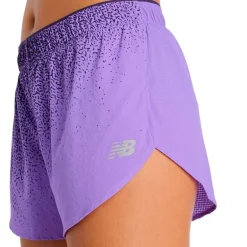 PANTALON CORTO NEW BALANCE RC ULTRA LIGHT PRINTED 3" MUJER