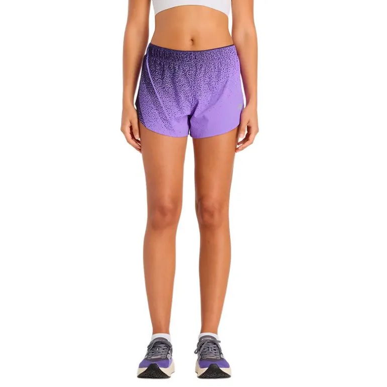 PANTALON CORTO NEW BALANCE RC ULTRA LIGHT PRINTED 3" MUJER