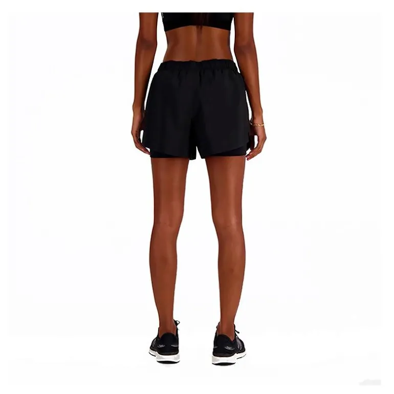 PANTALON CORTO NEW BALANCE SPORT ESSENTIAL 2IN1 3" MUJER