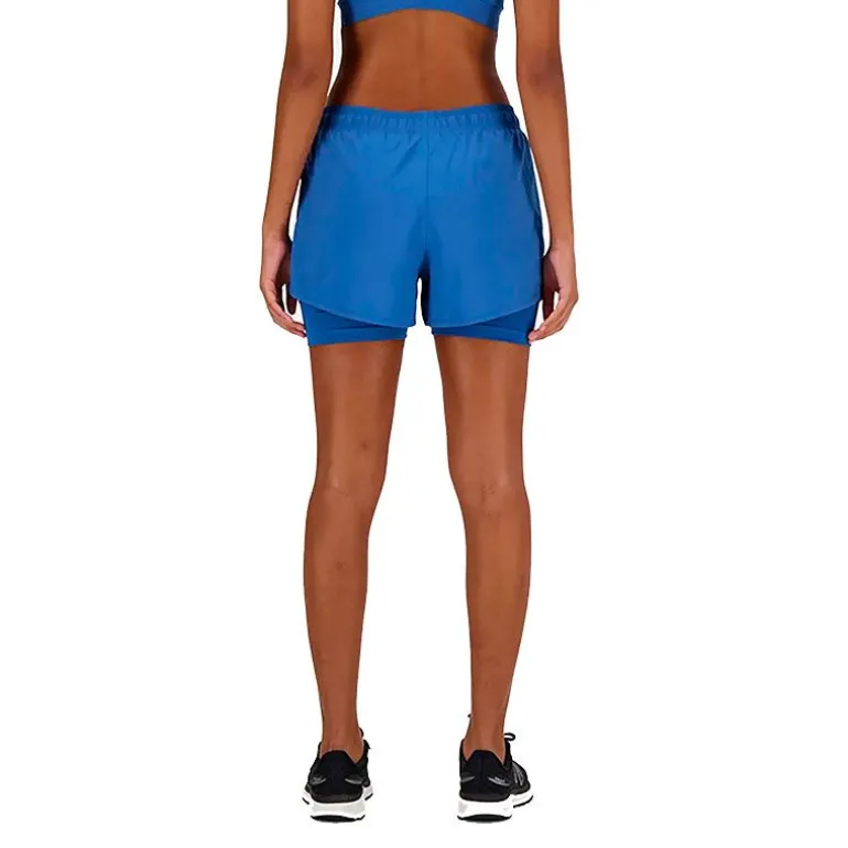 PANTALON CORTO NEW BALANCE SPORT ESSENTIAL 2IN1 3" MUJER