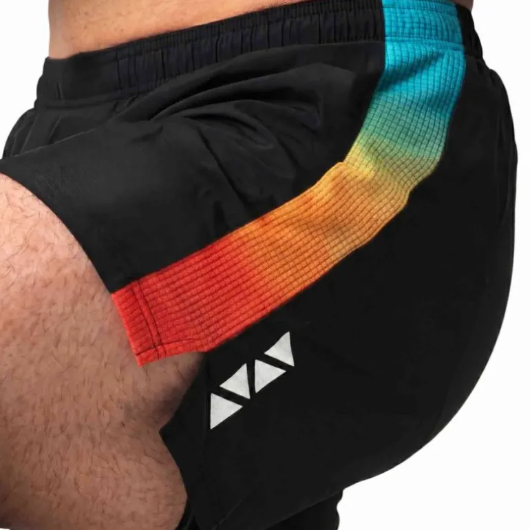 PANTALON CORTO RUN&PRO SUNSET 5"