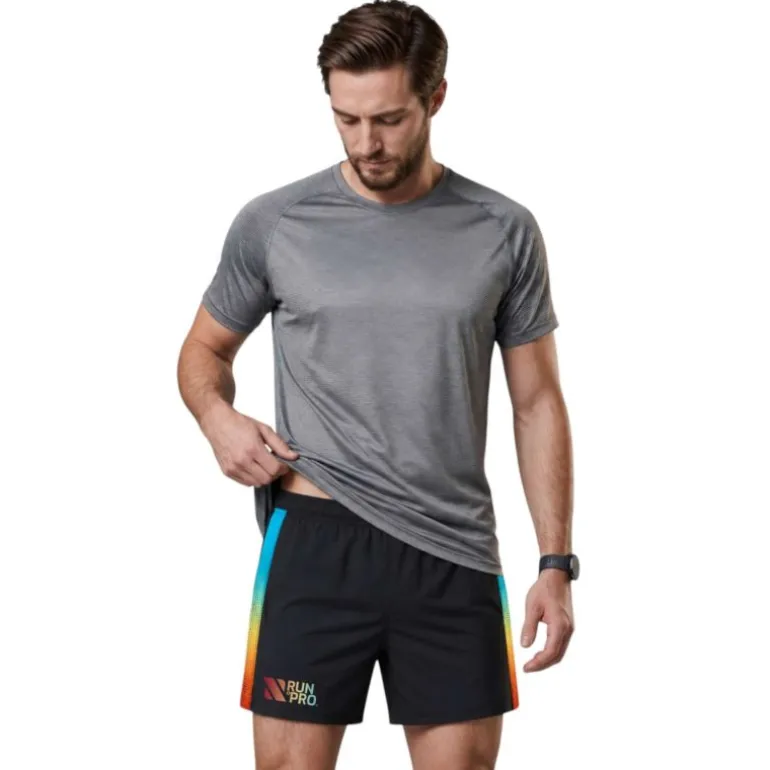 PANTALON CORTO RUN&PRO SUNSET 5"