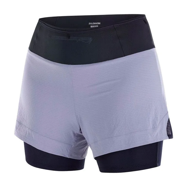 PANTALON CORTO SALOMON SENSE AERO 2IN1 MUJER