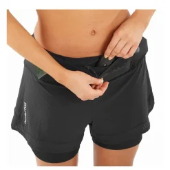 PANTALON CORTO SALOMON SENSE AERO 2IN1 MUJER