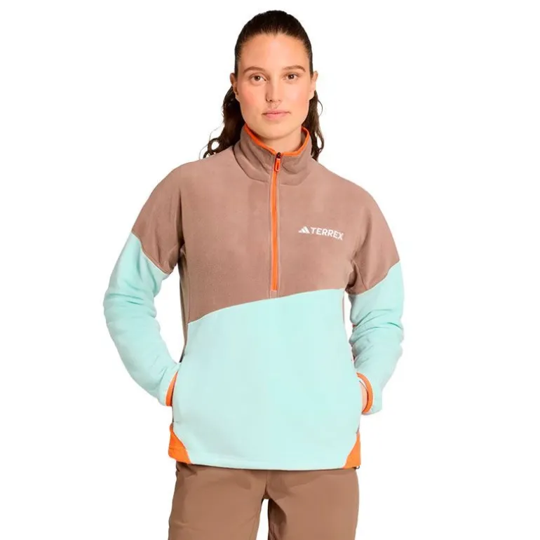 SUDADERA ADIDAS TERREX MULTI CLIMAWARM FLEECE MUJER