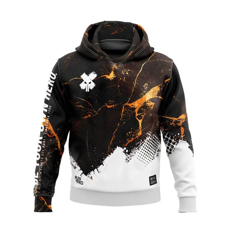 SUDADERA OFICIAL MERCHANDISING MEDIA MARATÓN DEL KAKI MUJER