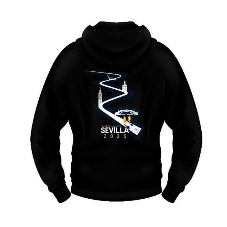 SUDADERA OFICIAL MERCHANDISING ZURICH MARATON SEVILLA 2025